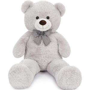 MaoGoLan Giant Teddy Bear Plush Toy - Ultra Soft & Cute Large Stuffed Animal 39 inches, Perfect for Baby Showers, Birthdays, Valentines Day Gifts (Kids, Couples, Family),Gray