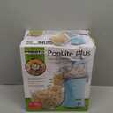 Presto 04867 Poplite Plus Hot Air Popcorn Popper - Built-In Measuring Cup + Melts Butter, Easy to Clean, Built-In Cord Wrap, 18 Cups, Aqua