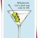 3 x Funny Birthday Card, Age Joke Birthday Gift, Getting Older Birthday Gift for Men and Women, Printed Inside, with Red Envelope and Gold Seal Sticker