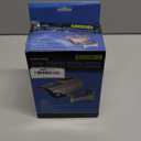 ISEEUSEE Dummy Fake Security Camera, Solar Powered Fake Surveillance Camera with Flash LED Dummy Bullet Simulated CCTV Camera,Indoor Outdoor Use Good for Home/Office/Shop/Garage - Silver Color