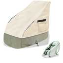 Massage Chair Cover 600D Oxford Cloth Full Body Shiatsu Massage Chair Protective Cover with Drawstring Waterproof Dustproof