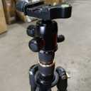 K&F Concept 64 inch/ 161cm Camera Tripod, Compact Aluminum Alloy Travel Tripods with 28mm Metal Ball Head 10KG/ 22lbs Load Capacity, Detachable Monopod, for SLR DSLR Digital Camera(B234A1+BH-28L)