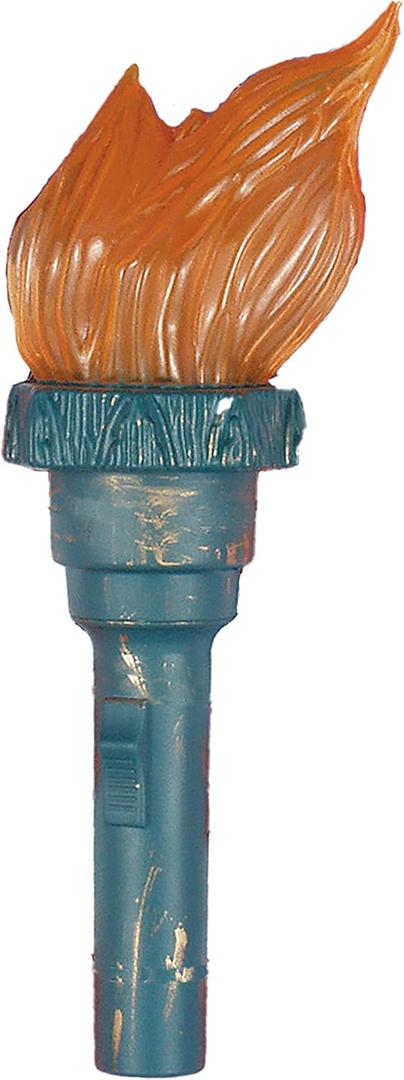 Rubies Liberty Torch Costume Accessory, Light-Up, 12" for Themed Parties and Halloween