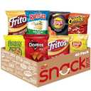 Ultimate Snack Care Package, Variety Assortment of Chips, Count of 40 (Best Before Jul. 02 and 16, 2024)