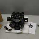 Moving Head DJ Lights 6-Arm Lamp with Remote Control 150w RGBW 4in1 LED DJ Stage Lights Moving Head Disco Light DMX512 & Sound Activated Rotating Light Starlight for Wedding Live House KTV Bar & Club