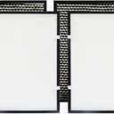 PUREBURG FLT9200 Replacement Filter Set Compatible with GermGuardian AC9200WCA AC9200 Air Purifier Filter H, Pack of 2 H13 Activated Carbon Air Clean Dust VOCs
