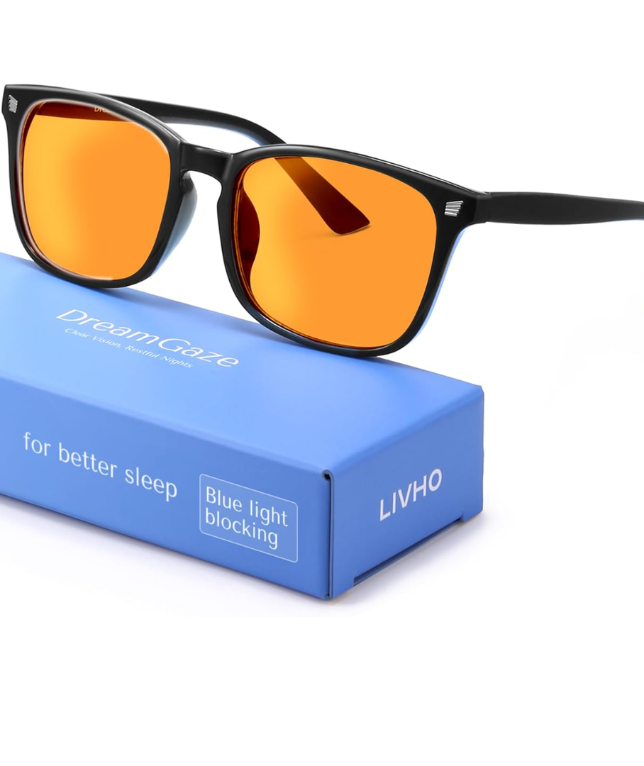 DreamGaze 99.9% Blue Light Blocking Glasses for Better Sleep - Anti Blue Light Glasses Men - Premium Computer Gaming Glasses