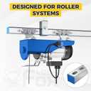 1-5/8" Strut Channel Trolley Track, 4.8 ft (57.5 in), 1 Pack