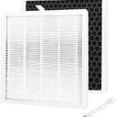2 Pack E-300L Replacement Filter Compatible with MOOKA E-300L Air Purifier for Large Room, 3-in-1 Filtration System, H13 True Filter