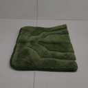 BEQHAUSE Bath Mat, Non-Slip Polyester Bathroom Rug, Soft and Absorbent, Quick Dry Shaggy Shower Mat, 20" x 32", Green (1'8" x 2'8" (Rectangular))
