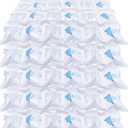 Reusable Ice Packs for Cooler Dry Ice Pack for Shipping Frozen Food & Perishables Storage & Mailing | Leak-Proof Long Lasting Cold Freezer Ice Packs for Lunch Bags & Insulated Boxes (White-5 Sheets x 24 Small Ice Cells)
