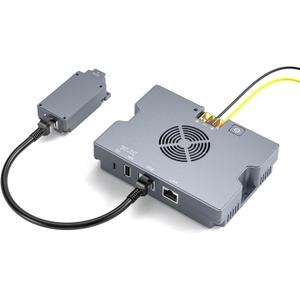 Starlink PoE Injector for Starlink Performance Series & Standar 4/ 4X, 350W Starlink Gen 3 PoE with Cable Adapter, 52V/6A DC, USB-A & Type-C, 9-36V Input, Smart Cooling, Rugged Aluminum Case