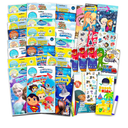 24 Play Packs for Kids Party Favors - Bulk Assorted Play Packs Grab and Go Bundle with Mini Coloring Books, Stickers, More for Boys Girls Goodie Bags