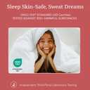 JSD Red Christmas Duvet Cover Set Queen Size, 3 Piece Snowflakes Reindeer Snowflakes Printed Microfiber Comforter Cover with Pillow Sham