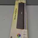 SOULION R50 Bluetooth Computer Speakers, 3.5mm PC Sound Bar for Desktop Monitor, Wired USB Powered & Colorful LED Lights with Switch Button, Surround Sound Soundbar PC Spearkers for Computer (Dark Grey)