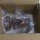 LONEDRUID Dusk to Dawn Sensor Outdoor Gooseneck Barn Light Fixtures Rustic Exterior Wall Sconce Lighting Waterproof Outside Porch Lantern Farmhouse Wall Mount Lamp for House Garage Patio (Bronze)