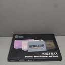 Wireless Keyboard and Mouse Combo - 9 Backlit Effects, RGB, Ergo Wrist Rest, Phone Holder, 2.4G Full Size, Rechargeable, Sleep Mode, KM22 MAX Quiet Set for Computer, PC, Laptop, Mac, Windows- SABLUTE