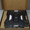 USX MOUNT UL Listed Full Motion TV Mount, Swivel Articulating Tilt TV Wall Mount for 26-65 Inch LED, 4K, Wall Mount Bracket with VESA 400x400mm Up to 77lbs, Perfect Center Design -XMM006-1