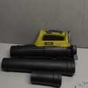 Leaf Blower for Milwaukee 18V Battery, 450CFM Electric Leaf Blower with 130MPH, Copper Motor, Handheld for Lawn Care, Yard (Battery Not Included) (Red)