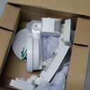 Philips 72W 7400LM LED Security Lights w/PIR Motion Sensor Outdoor, 5000K Daylight Dusk to Dawn Aluminum Flood Light, 3 Adjustable Heads, Waterproof for Garage, Yard, Porch