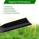 91-585 Mower Blades Compatible with Woods 72" Decks Prd7200 Rd72 Rd7200 Rd7200-2, Heavy Duty Blade Replace 1008199 1008199kt 10081899kt2, 3 Pack