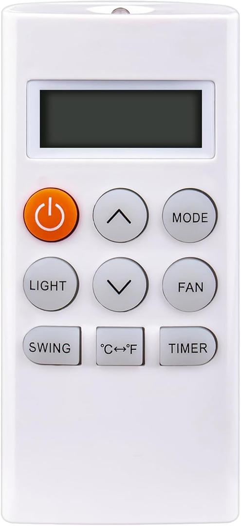 COV36174376 Replacement Remote Control Applicable for LG AC Air Conditoner LP1021BSSM LP1021BHSM LP0821GSSM LP0820WSR LP0621WSR LP0721WSR LP1420BSR LP1420BHR LP1020WSR LP1220GSR