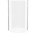Hurricane Candle Holder - Glass, Open Ended, Bottomless Cylindrical - 3.5" x 5" (Multiple Specifications)
