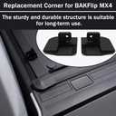 Replacement Corner for BAKFlip MX4 | Tonneau Cover Corner Bracket | Truck Bed Accessory for Secure Fit and Alignment (Rear Corner)