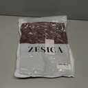 ZESICA Women's Casual Long Sleeve Crew Neck High Waist Smocked Flowy Tiered Midi Dress (L)