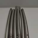 Silver Curved Shower Curtain Rod 42-78 In Adjustable Bowed Shower Rods Rounded Shower Curtain Rod Bathroom, Bathtub, Stall Rust proof, Premium Stainless Steel Need To Drill