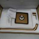 Replacement for Delta 13/14 Series Shower Trim Kit,Champagne Bronze | Compatible with Delta R10000 Universal Valve, Brushed Gold Shower Faucet Set, Cartridge and Valve Not Included