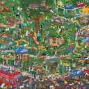 Springbok The Dog Park 1000 Piece Jigsaw Puzzle for Adults Features a Fun and Colorful Dog Park Full of Dogs and Their Antics (Multicolored)