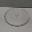 12" Microwave Glass Plate Replacement W11367904 W11291538 W10337247 W11443145, Compatible with Microwave Glass Turntable Plate WMH31017 WML55011 12 Inch Microwave Plate (12" Small Coupler Hole)
