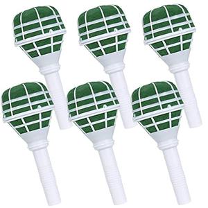 ORANGEHOME 6-Pack Bouquet Holder, DIY Wedding Foam Bouquet Handle Bridal Floral Fresh Artificial Flower Holder Decoration