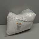 Tadpoles Toddler Crib Comforter - Breathable Microfiber Shell & Lightweight Comforter - Crib Duvet Insert & Toddler Bedding Duvets - 40 x 60 in, Box Pattern White