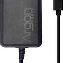 Argon 5.25V 3A Power Supply for Raspberry Pi 3 & Zero | UL Listed Micro USB Charger | Stable 5.25V Output Prevents Undervoltage | 3.3ft Built-in Cable | 100-240V AC Adapter