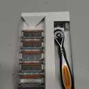 BIC Flex 5 Refillable Razors for Men, Long-Lasting 5 Blade Razors for a Smooth and Comfortable Shave, 1 Handle and 7 Cartridges, 8 Piece Shaving Kit