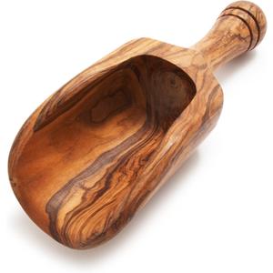 Berard Olive-Wood Handcrafted Scoop, 7 Inch (Large)