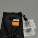 Active Noise Cancelling Headphones, Wireless In Ear Neckband Blutooth Headphones with 3 AI Mics ENC, 60Hrs Playtime, V5.3 Magnetic Earbuds, Multipoint Connection Earphones for Work/Travel/Home/Office