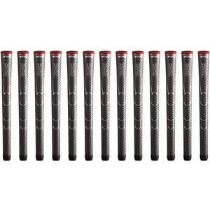 Winn Grips Dri-Tac 13 Piece Midsize (+1/ 16") Dark Gray Golf Grip Bundle - Comfortable feel Tackiness Non-slip for All-Weather conditions - Shock Absorption for Arthritic and Hand Fatigue Sufferers - Winn Dry polymer material - Advanced vertical seam