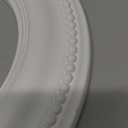 Ekena Millwork CM13BR Bradford Classic Ceiling Medallion, 13"OD x 7 1/2"ID x 3/4"P, Factory Primed