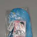 OHPHCALL Stylish Long Straight Blue Wig for Halloween Cosplay Realistic Synthetic Hairpiece for Parties Daily Use and Theme Events Heat-resistant Natural Look Comfortable Fit