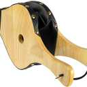 Auoasl Fireplace Bellows Indoor 17"x 7.5" Large Wood Fire Blower with Hanging Strap BBQ Grill Chimney Hand Bellow Pump