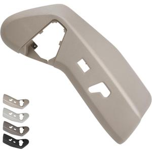 TQPONLY Driver Seat Plastic Trim Cover Panel,Fits Dodge Grand Caravan 2011-2019/Fits 2011-2016 Chrysler Town and Country Left Side Power Seat Switch Control Bezel Shield (Sandstorm-Beige)