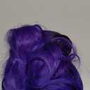 Linfairy Kids Child Purple Dye Wig Halloween Costume Cosplay Wave Wig