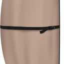 ULTCOVER Patio Parasol 600D Waterproof Outdoor Offset Banana Style Umbrella Cover - Fits Cantilever Offset Umbrella 7.5-11.5 Feet