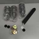 Maricome 6 Inch Replacement Sofa Legs Pre-drilled M8 Bolt Wood Furniture Legs Set of 4 Couch Legs High Polish Modern Mid Century Screw in