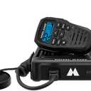 Midland MXT575 GMRS Mobile Radio, Two-Way Radio with NOAA Weather Scan and Alert - for Farms, Ranches, Overlanding - Repeater Capable, Integrated Control Mic,- External Magnetic Mount