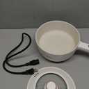 Bear Hot Pot Electric, 2L Multifunctional Portable Cooking Pot, 1000W Rapid Noodles Electric, Non-Stick Frying Pans for Steak, Egg, Ramen, Oatmeal With Dual Power Adjustment