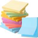 Mr. Pen- Sticky Notes, 3x3, 12 Pads, Pastel Sticky Notes, Sticky Note, Self-Stick Note Pads, Sticky Pads, Sticky Notes Pastel, Sticky Notes Aesthetic, Colorful Sticky Notes, Color Sticky Notes